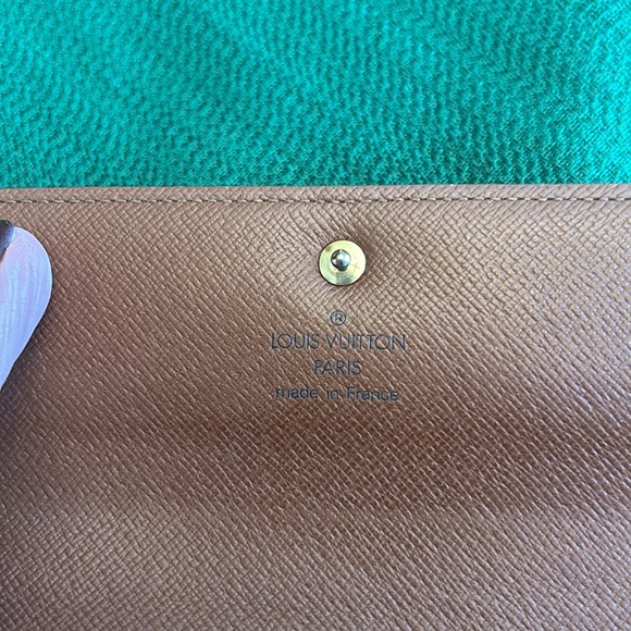 Authentic‎ Louis Vuitton Monogram Trifold Long Wallet - Picture 3 of 14